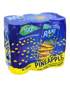 RANI PINEAPPLE FLOAT NO SUGAR ADDED 6X240ML