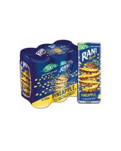 RANI PINEAPPLE FLOAT NO ADDED SUGAR 12X180ML