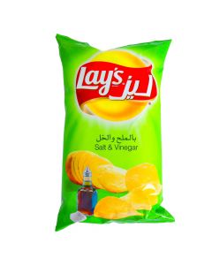 LAYS POTATO CHIPS SALT & VINEGAR 170GM