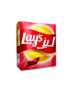 LAYS POTATO CHIPS CHILLI 14X23GM