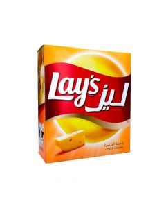 LAYS POTATO CHIPS CHEESE ONION 14X25GM