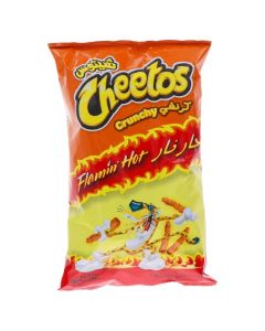 CHEETOS FLAMING HOT CHEESE SNACK 205GM