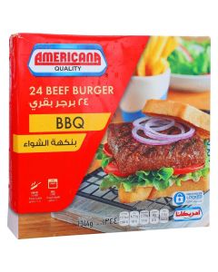 AMERICANA BBQ BEEF HAMBURGER 1344GM