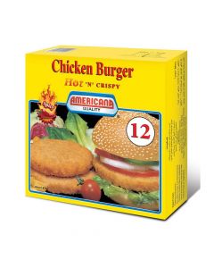 AMERICANA CHICKEN BURGER HOT 678GM