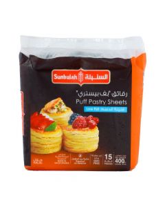 SUNBULAH PUFF PASTRY SQUARE LOW FAT 400G