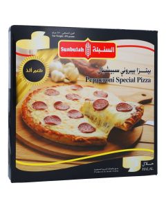 SUNBULAH PEPERONI VEGETABLE SPECIAL PIZZA 470GM