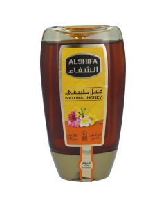 AL SHIFA NATURAL HONEY SQUEEZE BOTTLE 250GM