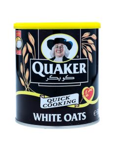 QUAKER QUICK COOKING WHITE OATS TIN 500GM