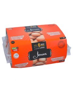 JENAN BROWN LARGE EGGS 6PC