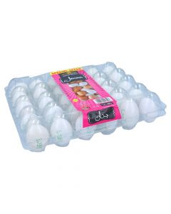 JENAN WHITE SMALL EGGS 30PC