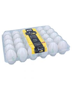 JENAN WHITE XL EGGS 30PC