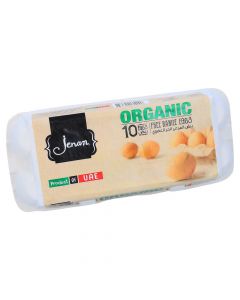 JENAN ORGANIC FREE RANGE EGGS 10PC