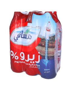 MASAFI ZERO SODIUM WATER 6X1.5LT