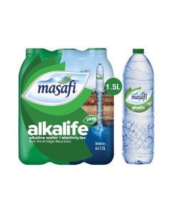 MASAFI ALKALIFE WATER 6X1.5 LT