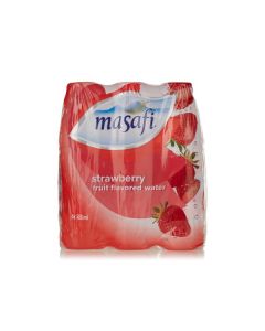 MASAFI STRAWBERRY FLAVOUR WATER 6X500ML