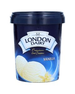 LONDON DIARY VANILLA ICE CREAM 500ML