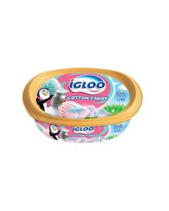 IGLOO COTTON CANDY ICE CREAM 1LT