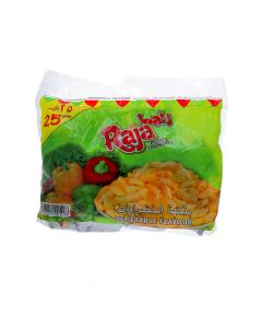 RAJA POTATO CRUNCHIES VEGETABLES 25X15GM