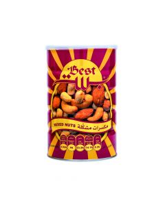 BEST SALTED MIXED NUTS CAN 500GM