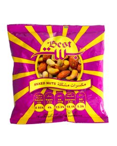 BEST SALTED MIXED NUTS BAG 300GM