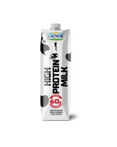 LACNOR HIGH PROTEIN MILK UHT 1LT