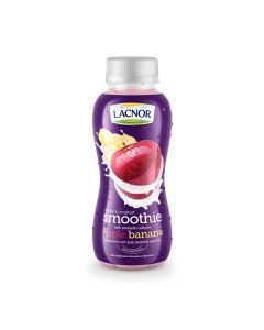 LACNOR APPLE BANANA SMOOTHIE 330ML