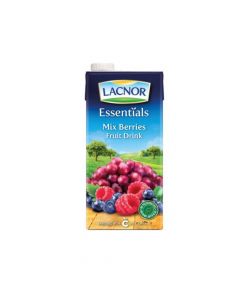 LACNOR MIX BERRY JUICE NO SUGAR ADDED 1LT