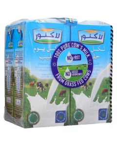 LACNOR UHT MILK LOW FAT 4X1LT