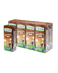 LACNOR CHOCOLATE MILK 8X180ML