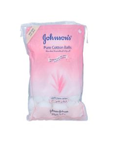 JOHNSON'S BABY PURE COTTON BALLS 50 BALLS