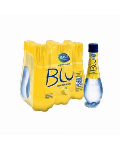 BLU SPARKLING LEMON WATER 6X500ML