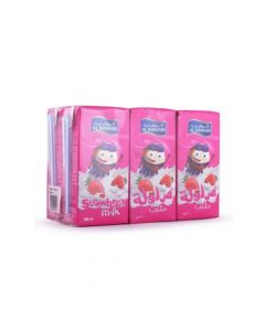 AL RAWABI UHT STRAWBERRY MILK 6X200ML