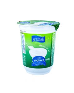 AL RAWABI YOGHURT FULL CREAM 400GM