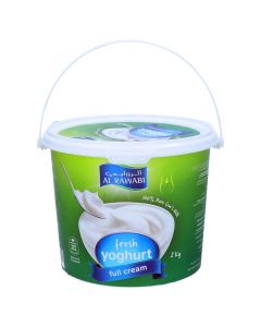 AL RAWABI YOGHURT FULL CREAM 2KG