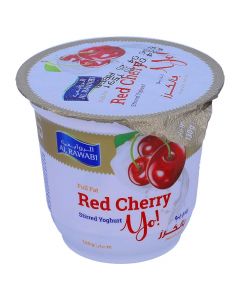 AL RAWABI CHERRY YOGHURT 130GM