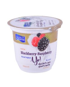 ALRAWABI BLACKBERY RASPBERY YOGHURT 130GM