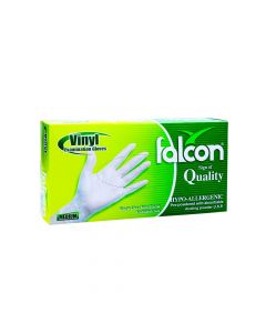 FALCON VINYL GLOVES M 100 PSC