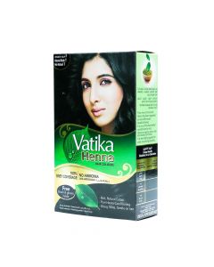 DABUR VATIKA HENNA BLACK HAIR COLOR 10GM