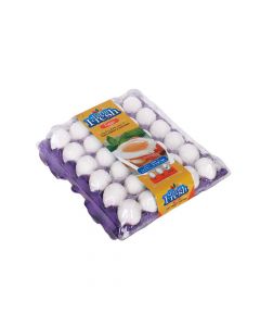 FARMFRESH WHITE LARGE EGGS 30PC