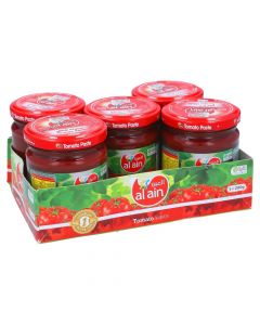 AL AIN TOMATO PASTE JAR 5X200GM