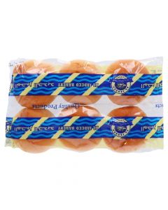 AL JAEED PLAIN BURGER BUN 6 PCS