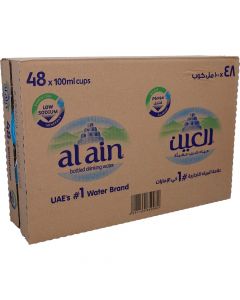 AL AIN WATER CUP 48X100ML