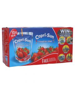 CAPRI-SUN STRAWBERRY JUICE 10X200ML