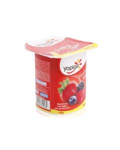 YOPLAIT RASPBERRY YOGHURT 120GM