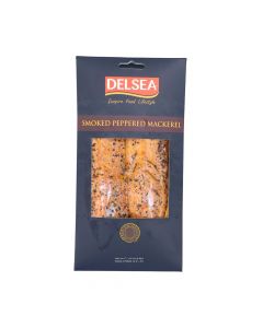 DELSEA SMOKED PEPPERED MACKEREL FILLET 220G