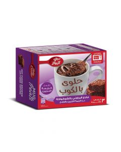 BETTY CROCKER MUG TREATS FUDGE BROWNIE WITH TOPPINGS 300GM