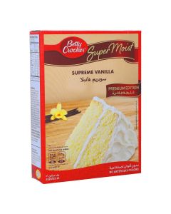 BETTY CROCKER SUPREMEVANILLA CAKE MIX 510GM