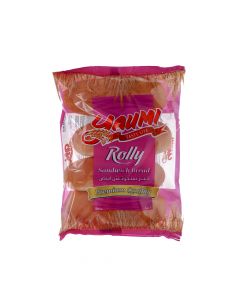 YAUMI SANWICH BREAD ROLLY PLAIN 4 PIECES