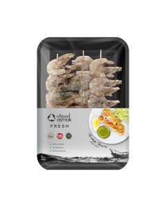 FRESH SHRIMPS SKEWERS EASY PEEL DEVEINED 20/30