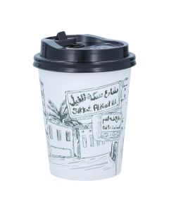 FEKRA DUBAI MEMORIES PAPER CUPS 12X8OZ